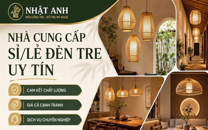 Mua Đèn Hai Tầng tại Xưởng Tre Nhật Anh với giá tận xưởng, chất lượng đảm bảo, chống mối mọt kỹ, nhận đơn số lượng lớn và hỗ trợ đổi trả.